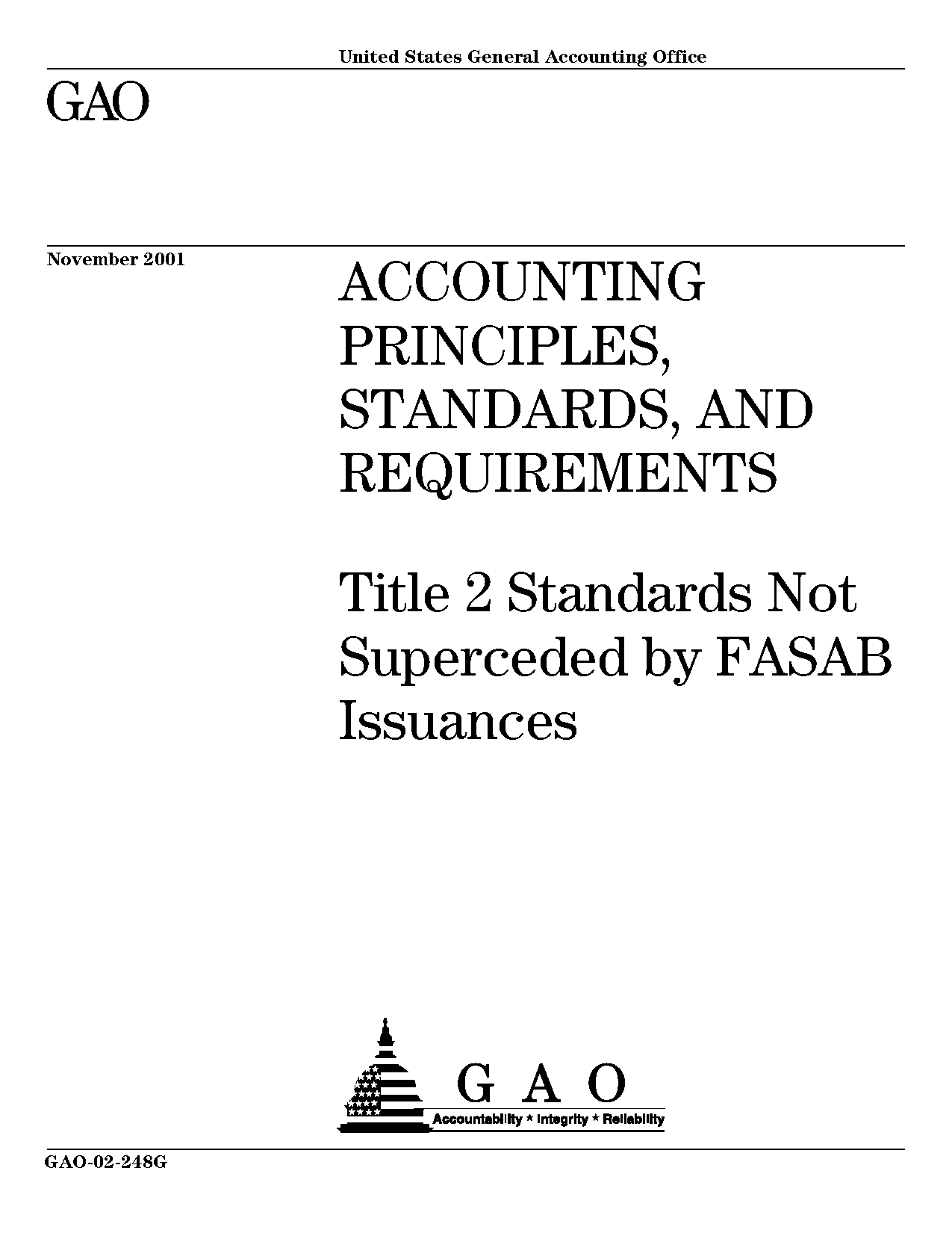 statement of standard accounting principles